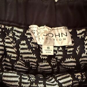 Multicolor St John collection skirt Size 16 made in USA